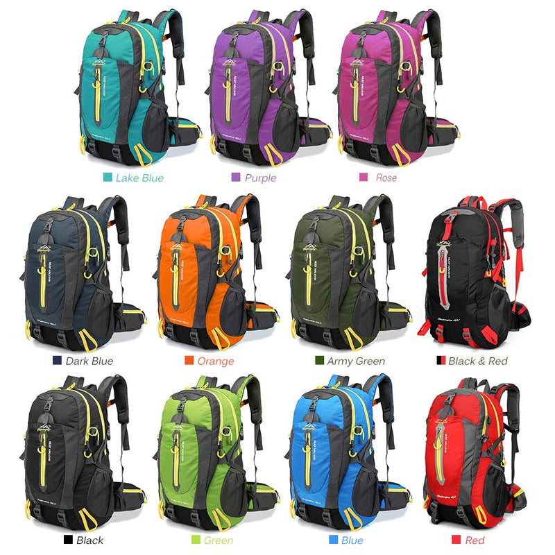 Mochila de camping à prova d'água 40L - Lojas Onlishop