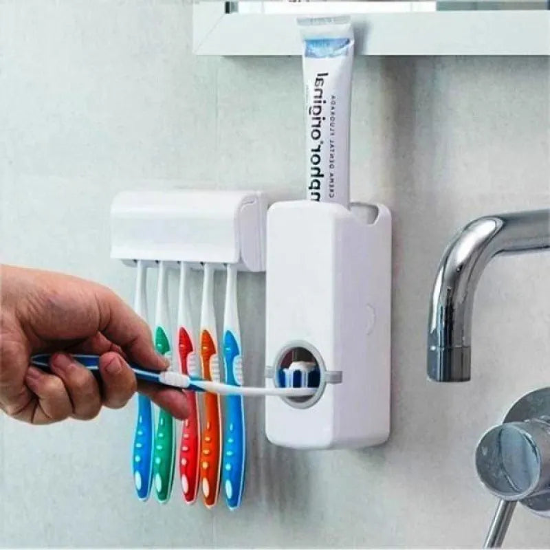 Dispensador dentífrico uso do banheiro - Lojas Onlishop