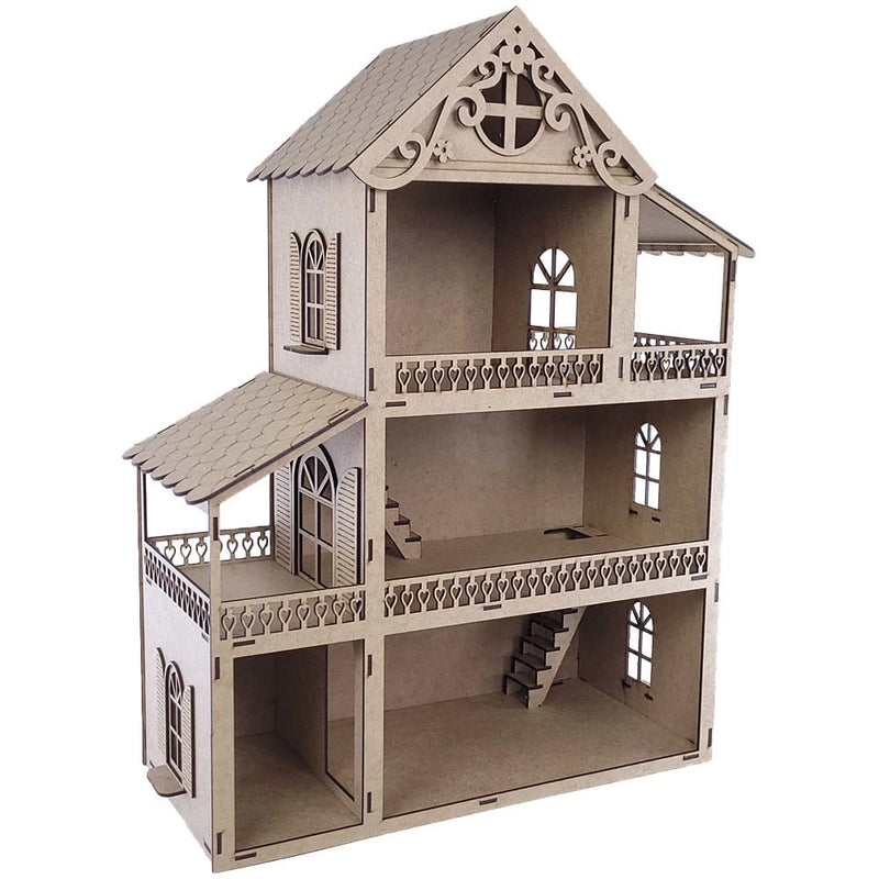 CASA DE BONACE EM MDF ~ COM 44 MINI MOVEIS PERSONALIZADOS - Lojas Onlishop