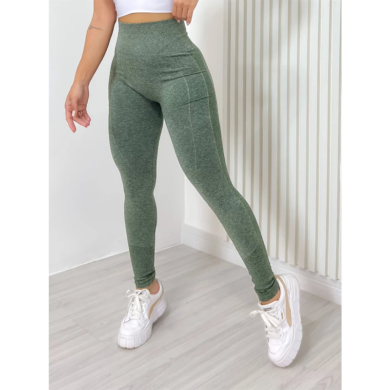 Calça Legging Esportiva Academia Feminina Cintura Alta Elástica Secagem Rápida 3RD SD570 - Lojas Onlishop