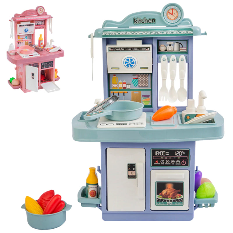 Kit Cozinha De Brinquedo Infantil Completa Solta Água E Som - Lojas Onlishop