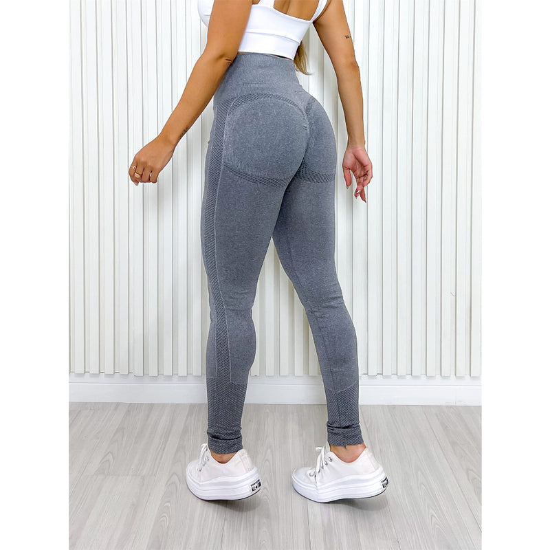 Calça Legging Esportiva Academia Feminina Cintura Alta Elástica Secagem Rápida 3RD SD570 - Lojas Onlishop