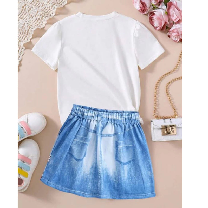 Saia e Camiseta Stith e Angel