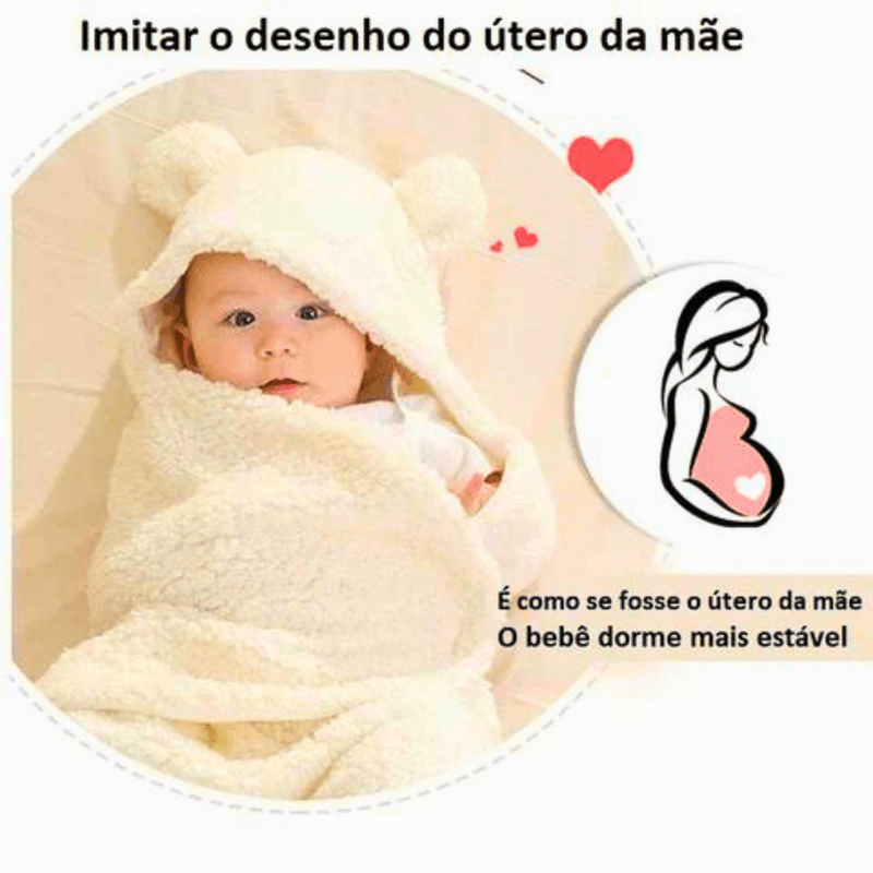 Saco de Dormir Ursinho - Lojas Onlishop