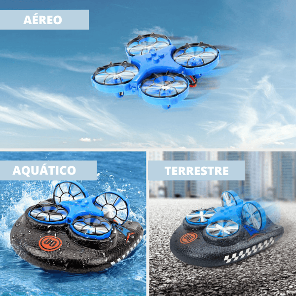 Mini Drone Infantil 3 em 1 - Lojas Onlishop