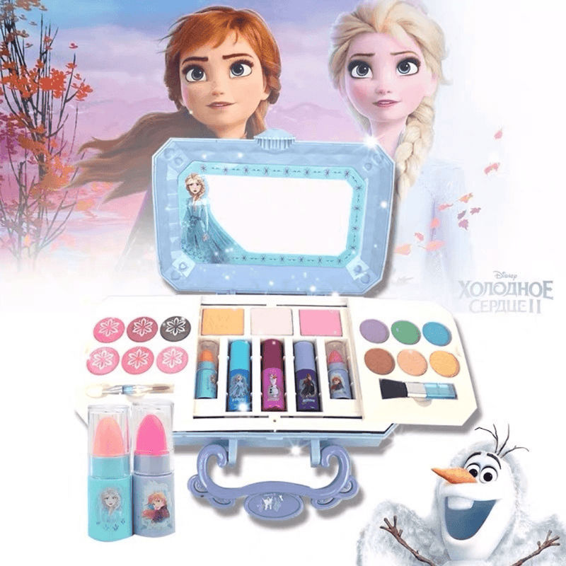 Kit de Maquiagem Infantil Frozen (SUPER PROMOÇÃO RELÂMPAGO) - Lojas Onlishop