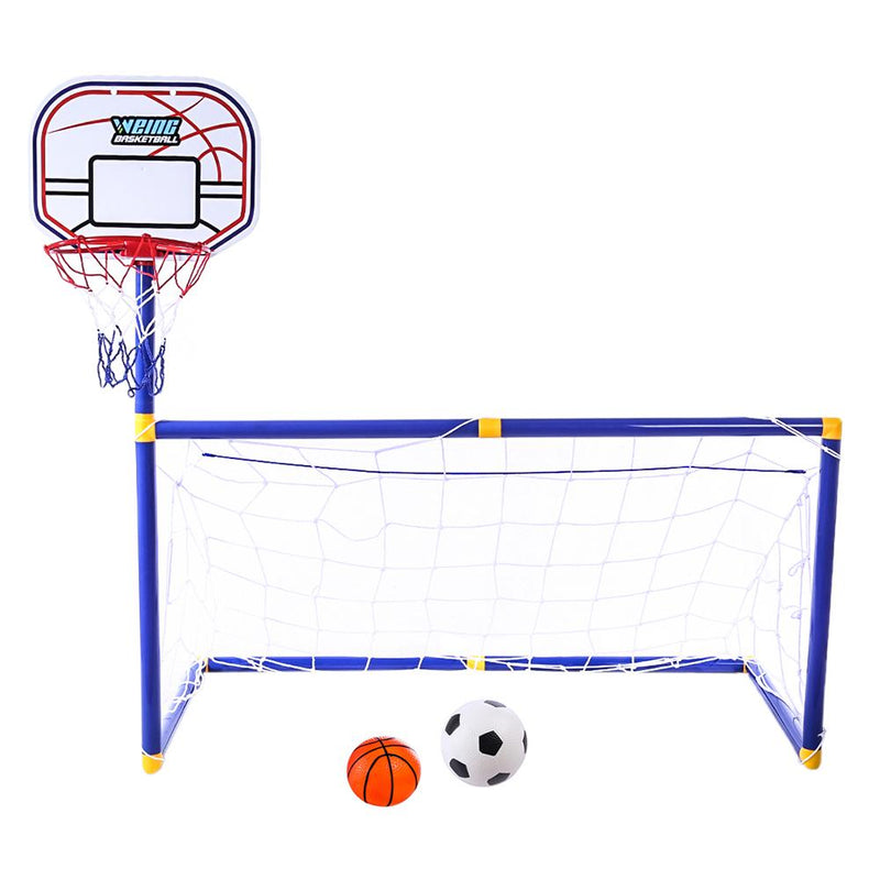 Jogo De Futebol e Basquete 2 Em 1 + Bomba De Enchimento - Lojas Onlishop