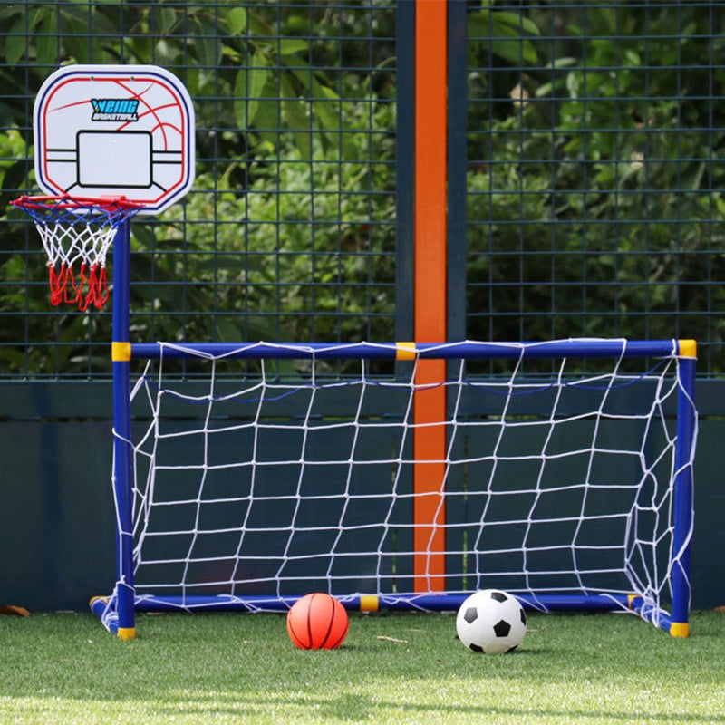 Jogo De Futebol e Basquete 2 Em 1 + Bomba De Enchimento - Lojas Onlishop