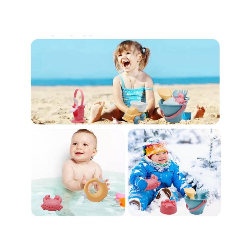 Conjunto De Brinquedos Para Praia - 17 Peças - Lojas Onlishop