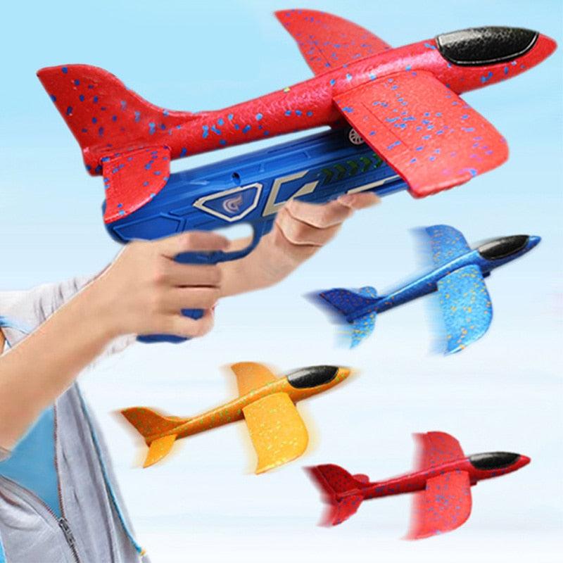 Lançador de Avião Kids - Lojas Onlishop