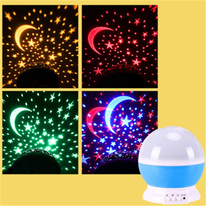 Luminária Projetor De Estrelas 360˚ Em Formato Esférico Via USB - Lojas Onlishop