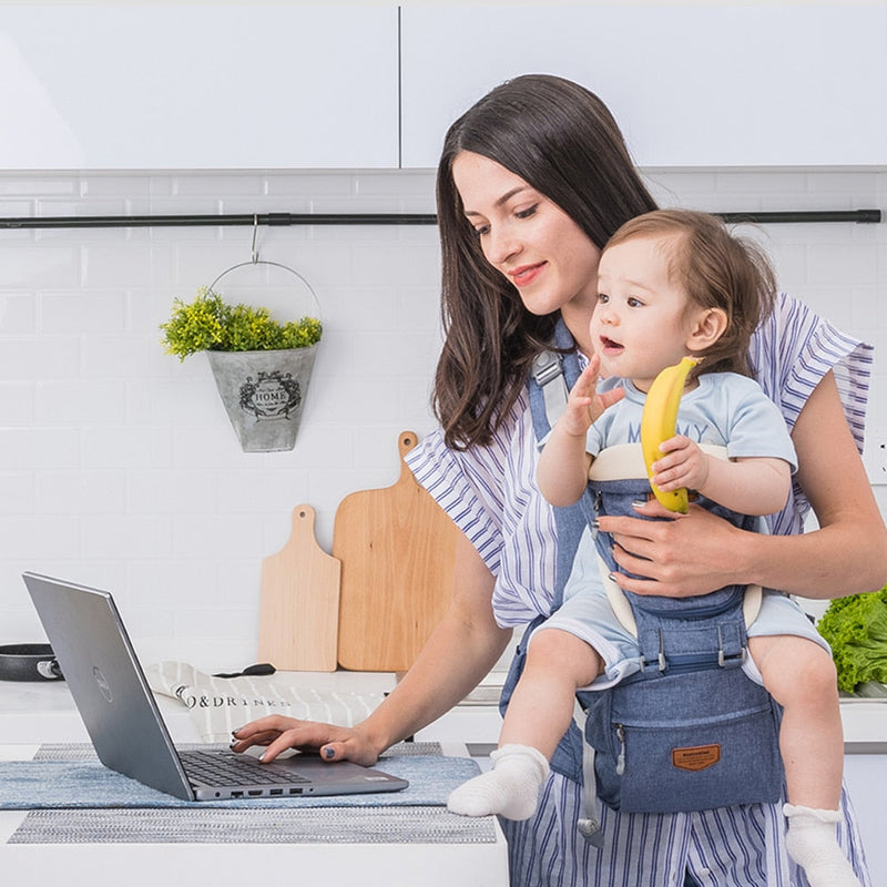 Canguru Para Bebês Equipado Com 4 Bolsos - Lojas Onlishop