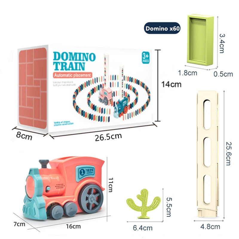 Trem Elétrico De Dominos Automatizado - Lojas Onlishop