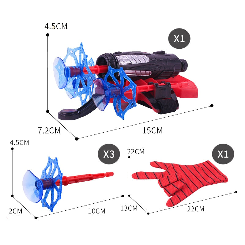 Spider Hand Atirador De Teias - Lojas Onlishop