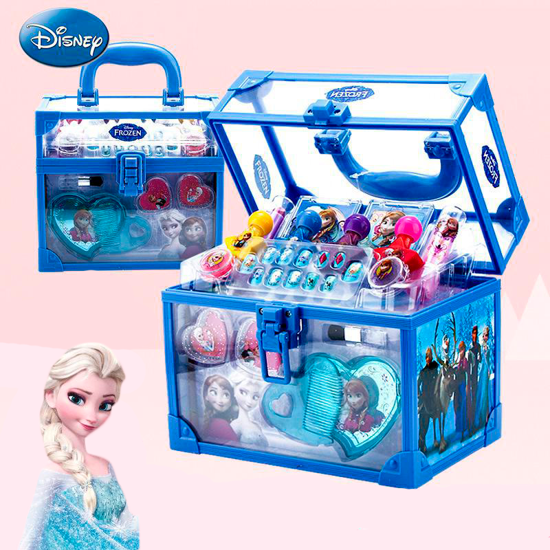 Maleta De Maquiagem Infantil Disney Frozen + Kit De Pincéis - Lojas Onlishop