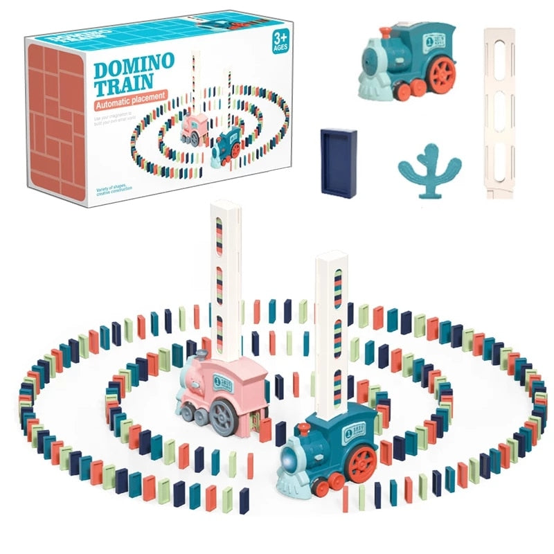 Trem Elétrico De Dominos Automatizado - Lojas Onlishop